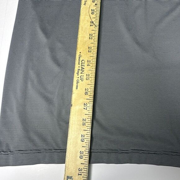 PGA Under Armour Shirt Mens Large Southern Hills 2022 Gray Striped Golf Polo 2xl - Picture 5 of 7